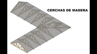 Revit: Cerchas de madera para cubiertas