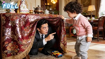 CEO flees marriage&hides under table—kid shows up with a toy…his secret ONS child!