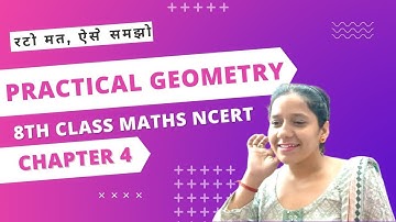 Exercise 4.1 Class 8 || Practical Geometry Class 8 Introduction
