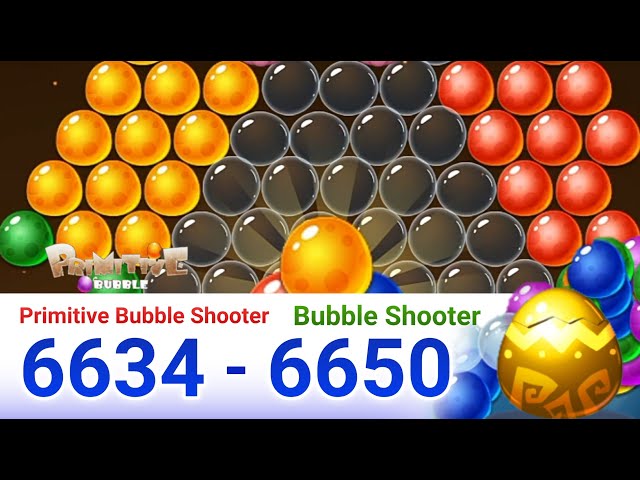 Primitive Bubble - Bubble Shooter.level 6738 to 6757 