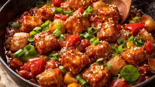 “Street Style Fry in Kadhai. Chickenless chicken 🍗 curry 🍛
