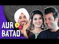 ARJUN PATIALA INTERVIEW || Diljit, Kriti, Varun Sharma reveal who falls in & out of love quickest