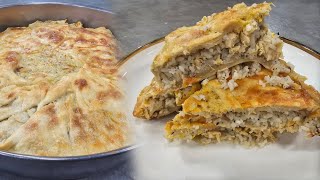 Rreze Dielli - Byrek me pulë dhe oriz nga zonja Albana / Ja receta e byrekut çam me pulë Rreze Dielli - Byrek me pulë dhe oriz nga zonja Albana / Ja receta e byrekut çam me pulë
