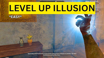 How To Level Up Illusion FAST in Oblivion Remastered(EASY)