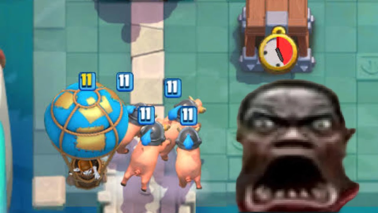 Goofy Ahh Balloon Royal Hogs Deck