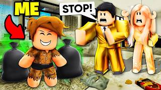 I Snuck Into a RICH FAMILY as a HOMELESS KID in Brookhaven RP!