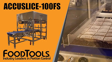 High Speed Large Production Sheet Cake Slicing Machine - ACCUSLICE-100FS FoodTools
