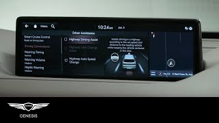 Navigation-Based Smart Cruise Control | Genesis G80 and GV80 | How-To | Genesis USA