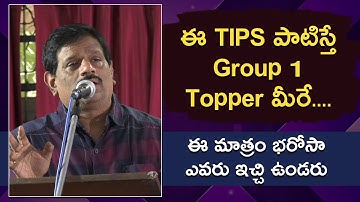 TIPS and Confidence to Crack Group 1 Exams By KP Sir l KP Sir UPSC Universe