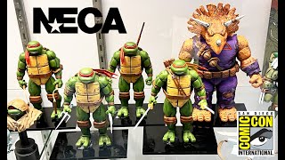The craziest reveals?! - SDCC 2022 NECA Toys Booth TMNT, Universal Monsters, and MORE