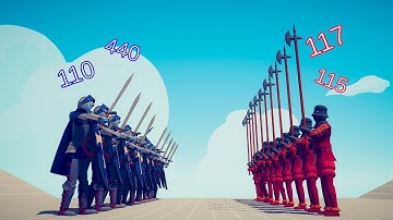 MELEE TOURNAMENT 10x vs 10x With DMG INDICATOR Part 2 - Totally Accurate Battle Simulator | TABS