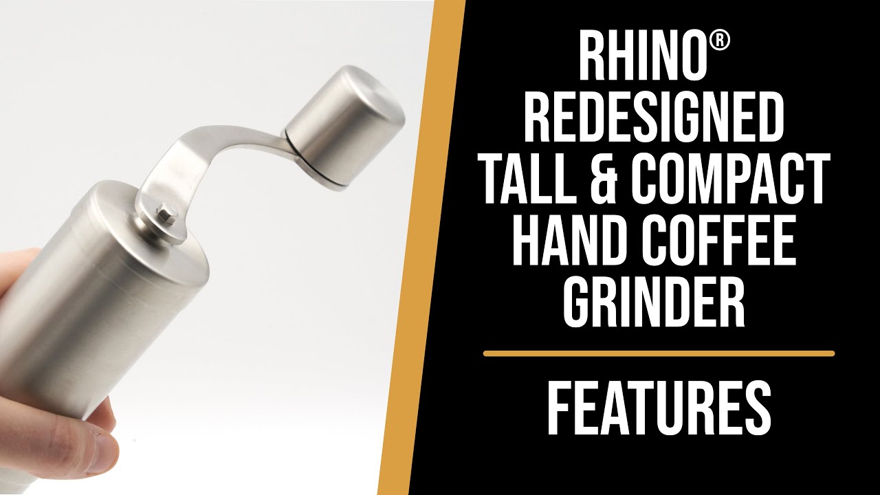 Rhino Coffee Gear Compact Hand Coffee Grinder