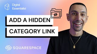 Squarespace How to Hide A Category (Visibility)