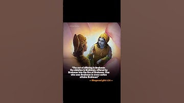 See God in Every Action | Bhagavad Gita #shorts #BhagavadGita #Krishna #Spirituality #Brahman