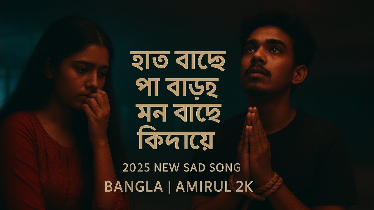 হাত বান্ধিবি পা বান্ধিবি মন বান্ধিবি কি দিয়া  2025 New Sad Song  Bangla | Amirul 2K || #NewBangla