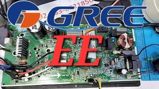 Full Gree Dc inverter ac Ee error code outdoor pcb Dc inverter ac pcb training center Babar Electronics News