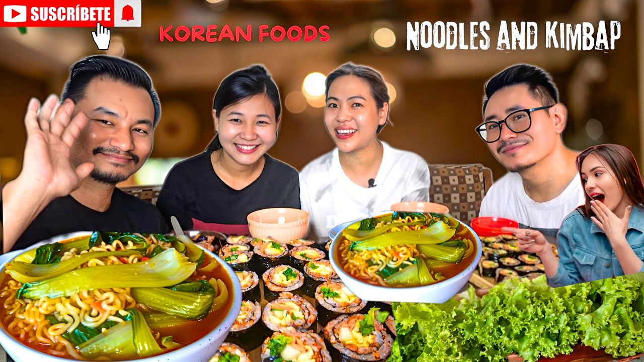Korean Noodles Mukbang | Northeast India naga mukbang #food #mukbang