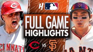 Athlete Statistics Cincinnati Reds vs San Francisco Giants - FULL GAME HIGHLIGHTS 🔥 August 24, 2026 MLB Season
