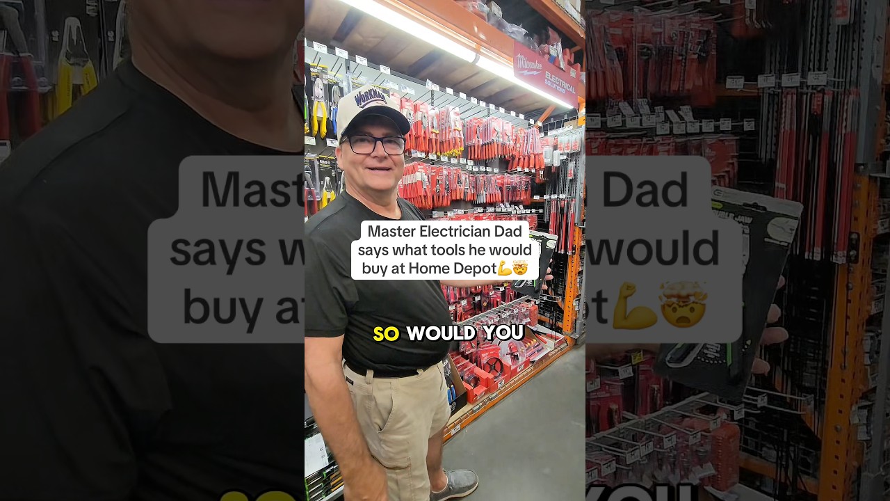 Master Electrician gives Advice on what tools to buy as a New Electrician, Thoughts? 