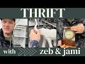 Thrifting for home decor - see Zeb’s thrifting point of view