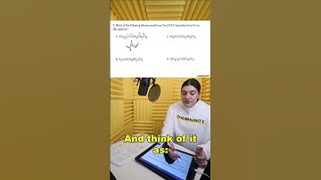 ACS Question: Regioselectivity #acs