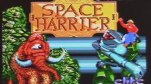 Space Harrier - Amstrad CPC464