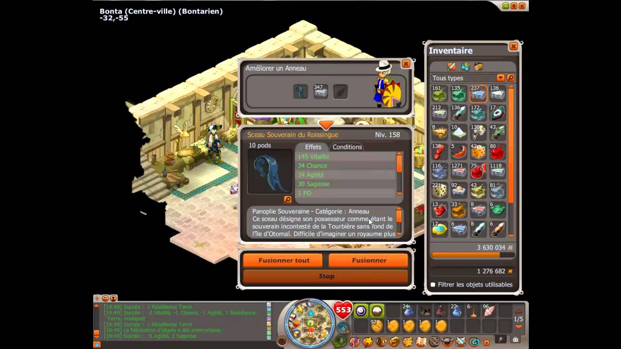 Dofus - Tentative d'exotisation PA #1