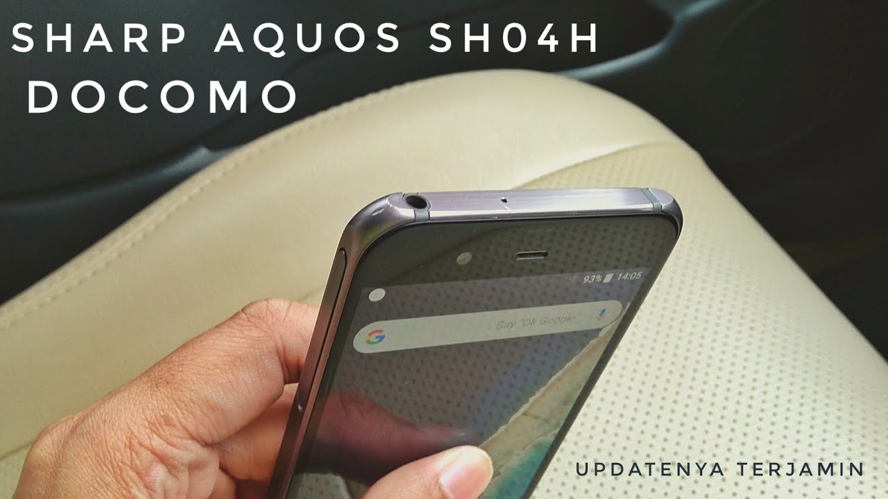 Sharp Aquos Sh04h Docomo Update Nya Terjamin Youtube