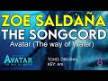 Zoe Saldaña The Songcord Avatar The Way Of Water Karaoke Instrumental Zoe Saldaña The Songcord Avatar The Way Of Water Karaoke Instrumental