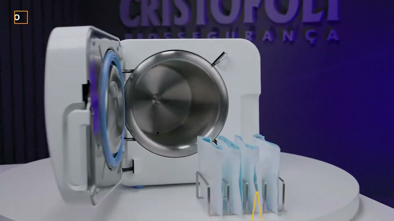 Autoclave Vitale Digital Inox Lilás 5 L Cristófoli