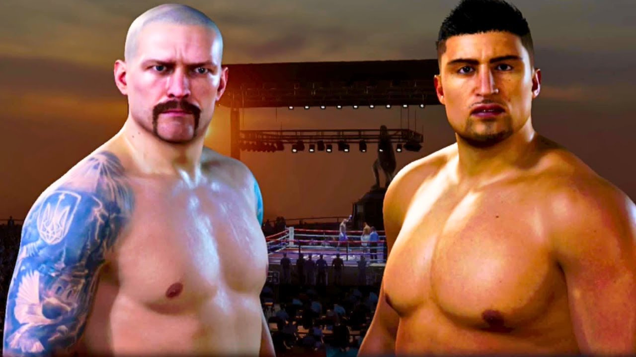Oleksandr Usyk vs Agit Kabayel FULL FIGHT | Undisputed Boxing Game AI Simulation Gameplay