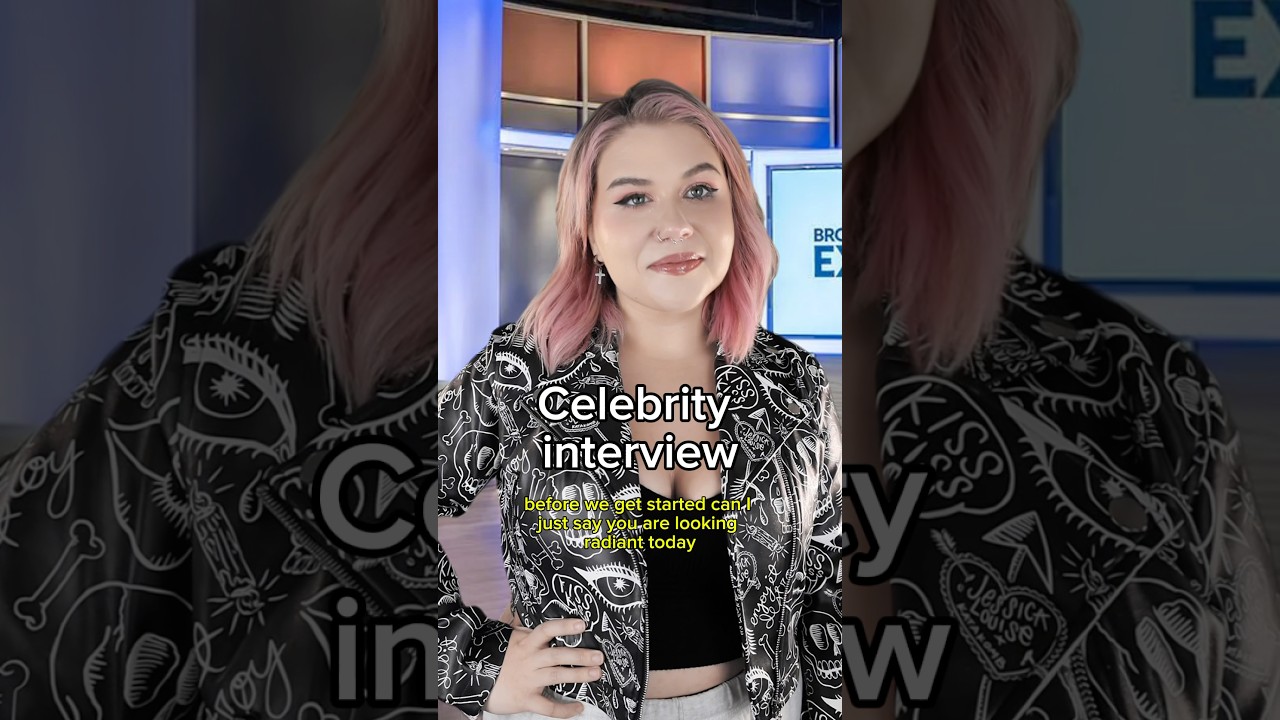 Celebrity interview gone wrong #shorts