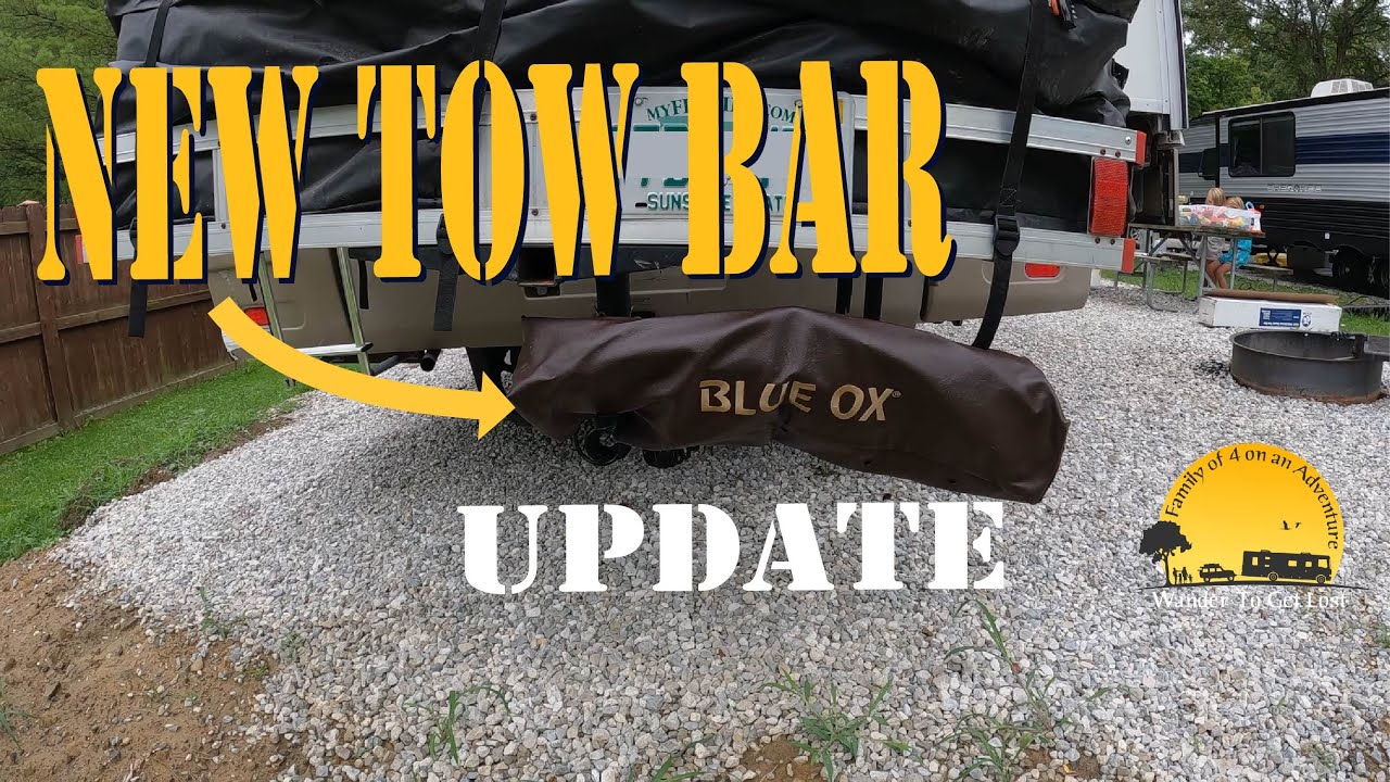 Blue ox aluminum tow bar deals