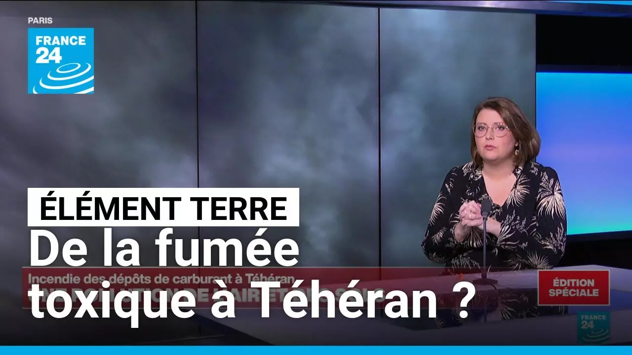 Incendie des dépôts de carburant à Téhéran: une pollution massive de l'air et des sols