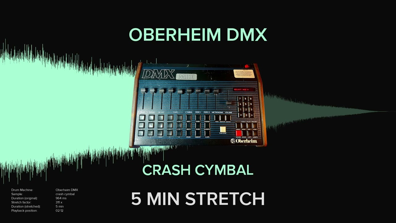 Oberheim DMX Crash Cymbal (5 MINUTES)
