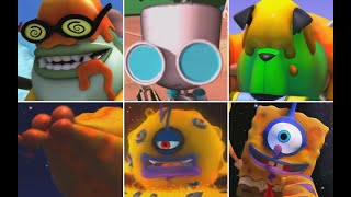 Spongebob & Nicktoons Globs Of Doom - All Enemy Intro Cutscenes