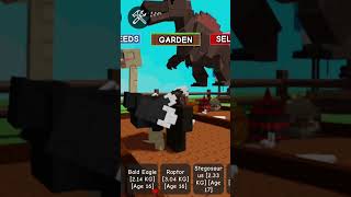 HATCHING SPINOSAURUS PET IN GROW A GARDEN! (looking for butterfly)
