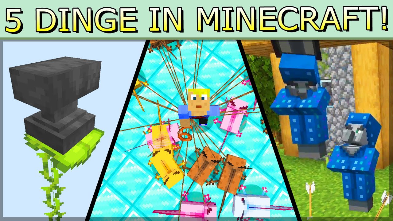 Minecraft 5 Dinge Die Du Noch Nicht Wusstest www.youtube.com