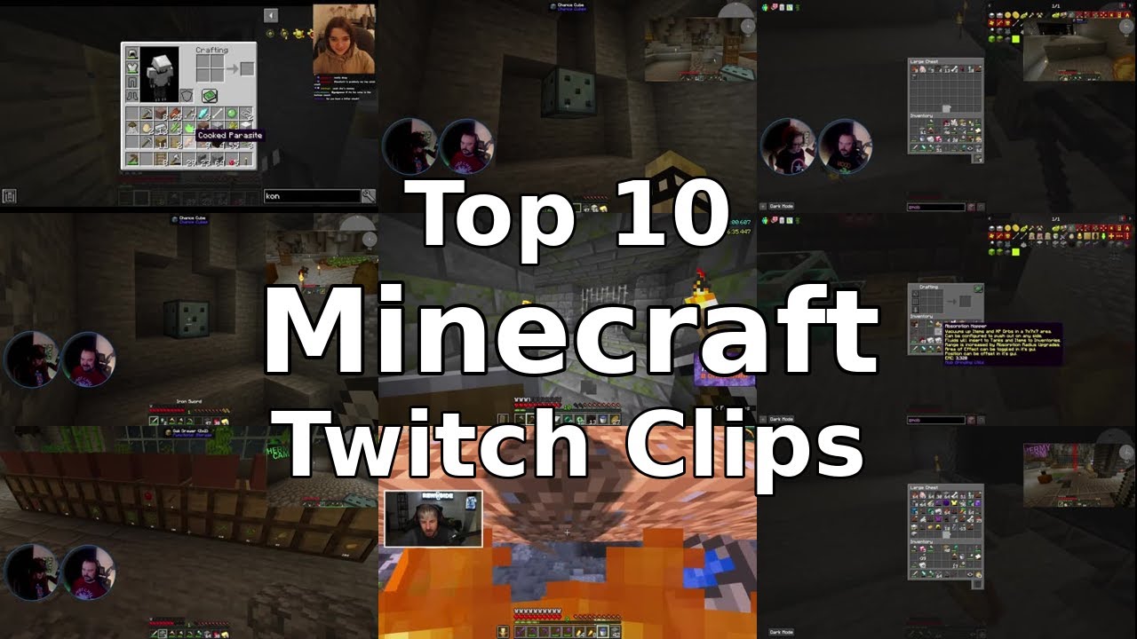 Top 10 Most Watched Minecraft Twitch Clips of The Week - YouTube
