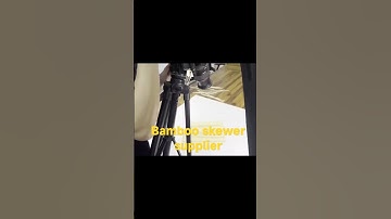 Bamboo skewer factory #bambooskewers #foodservice #skewers #bbq