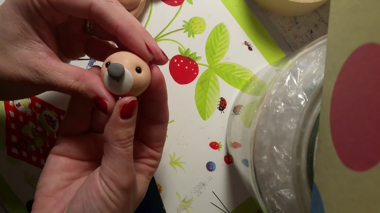 Tutorial come creare un orsetto in pasta di mais