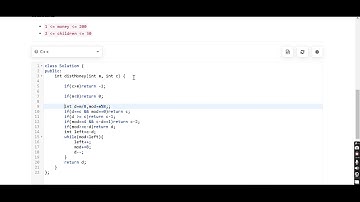 6323.|| Distribute Money to Maximum Children || Biweekly 100