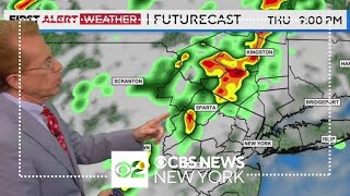 First Alert Weather: Red Alert Day for high heat, strong storms