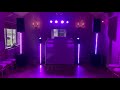 Db technologies opera  sub 615 speaker test  new lighting led bar moving head lights vonyx booth