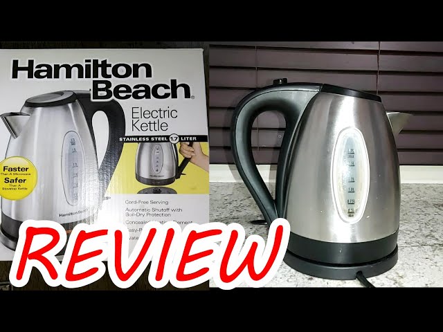 Hamilton Beach Electric Kettle Review