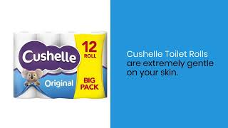 Cushelle Original Toilet Roll 2-ply 21.2 m Pack of 12