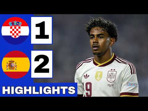 Spain vs Croatia 2-1 Highlights (Nations League 2026/27) Croatia Spain