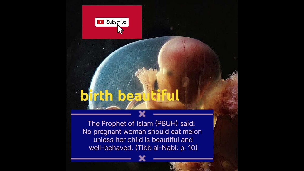 Eat melon to give birth to beautiful children