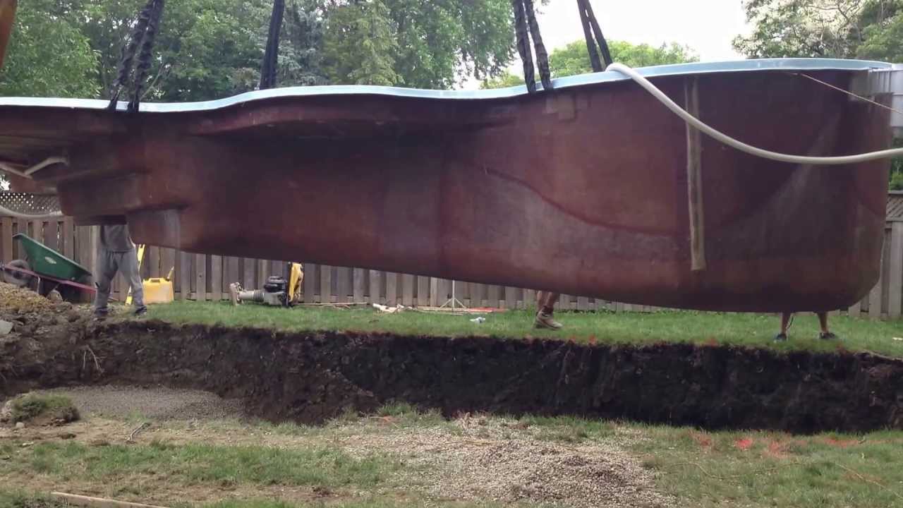 Fiberglass Pool Installation Desert Spring Model