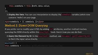 How to Pass Value of Hidden Input to data() Property of Vue Instance